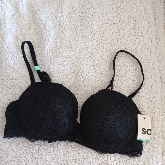 SO Women's Balconette Push Up Bra Size 36B - Picture 1 of 3